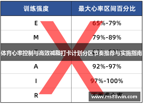 体育心率控制与高效减脂打卡计划分区节奏推荐与实施指南